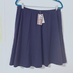 NWT Synergy Organic Clothing Circle Skirt XL (Blue)